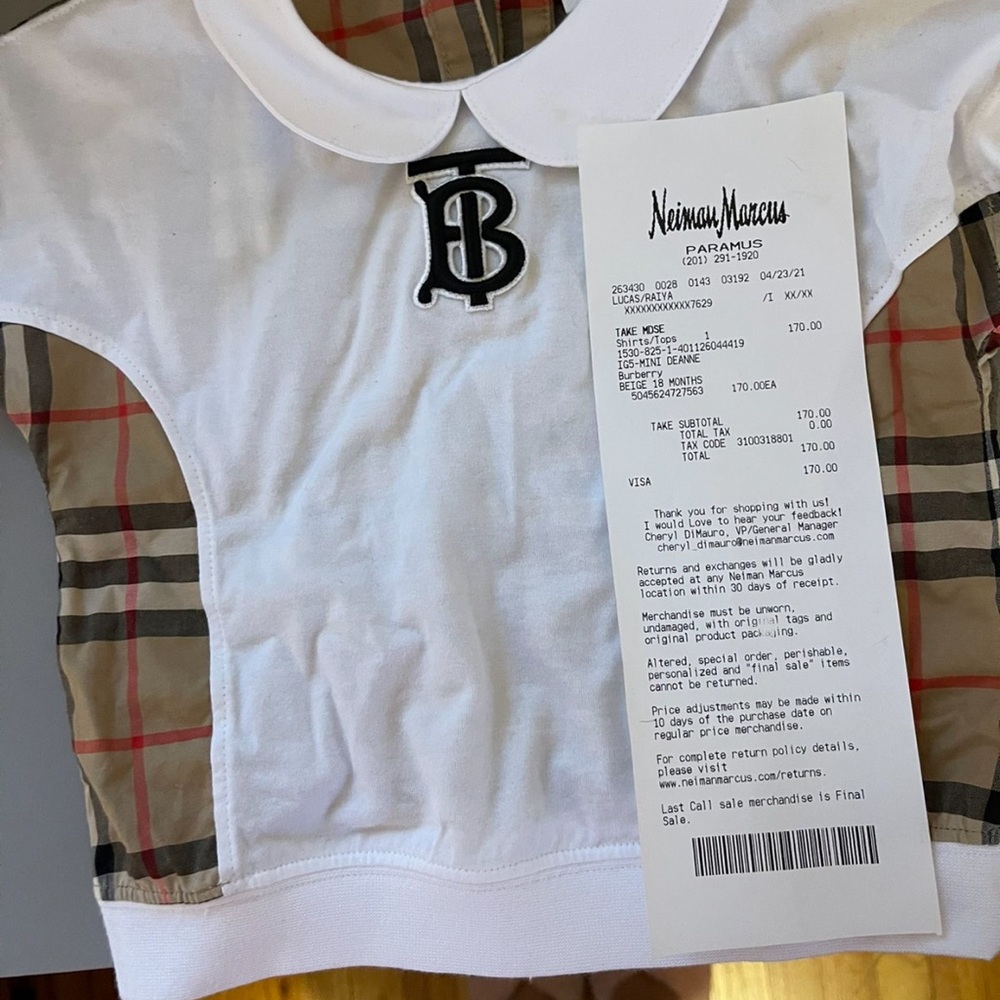 Burberry shirt